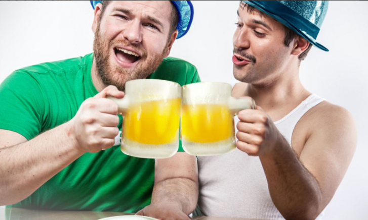 Bierpul van ijs